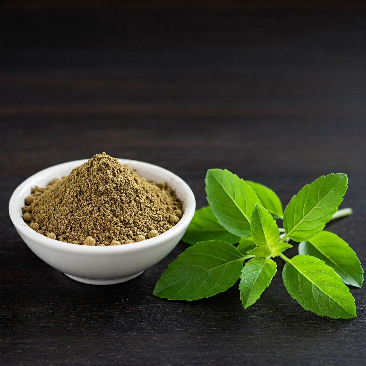 DIY Dried Holy Basil Powder - Fresh Tulsi Herbal Wellness