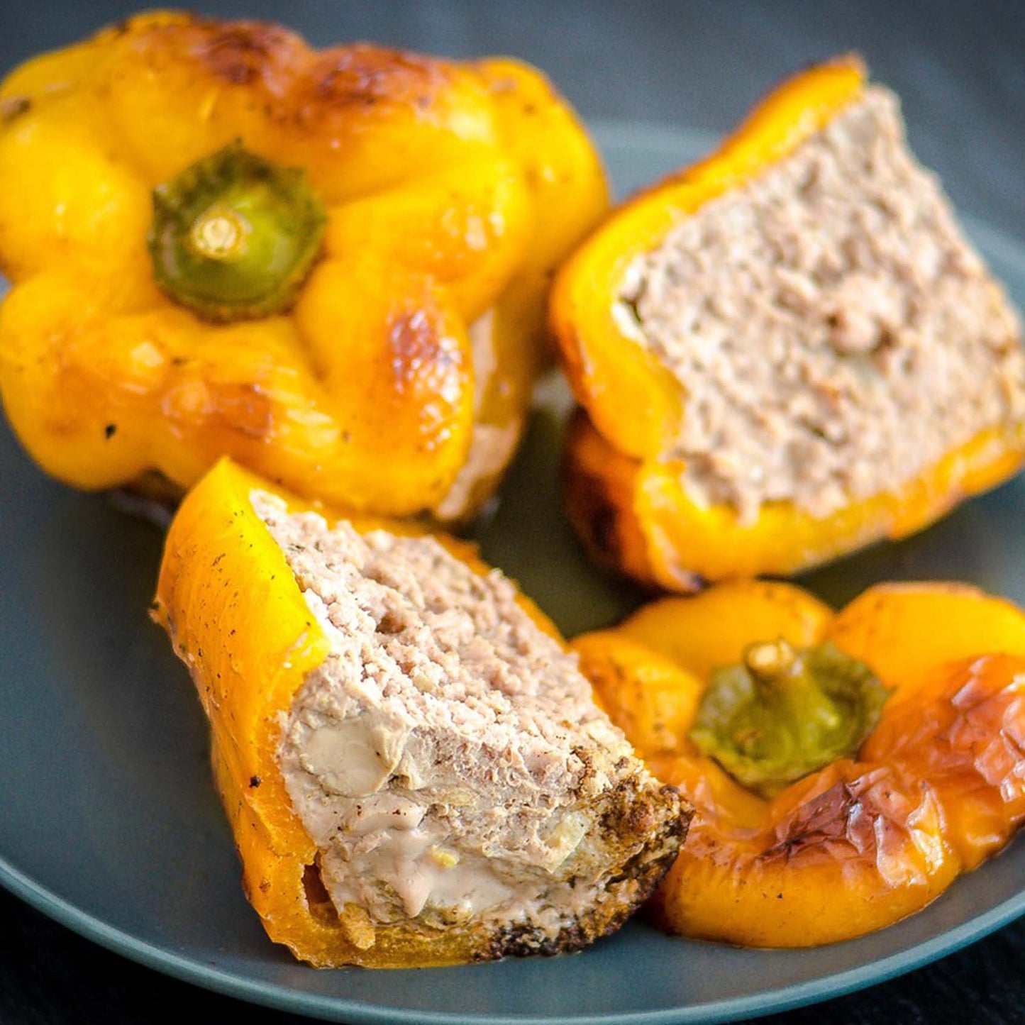 Mushroom and Walnut Stuffed Bell Peppers Recipes