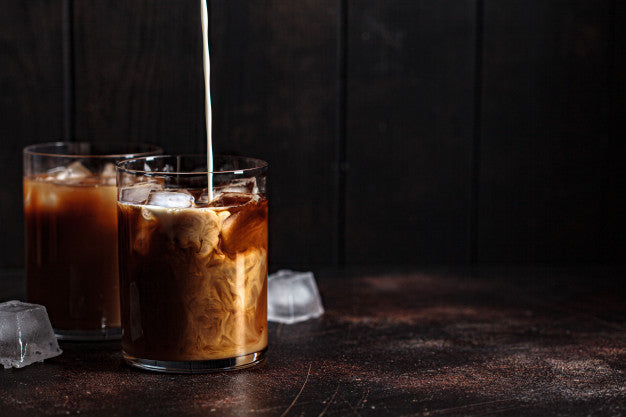An Iced coffee latte recipe