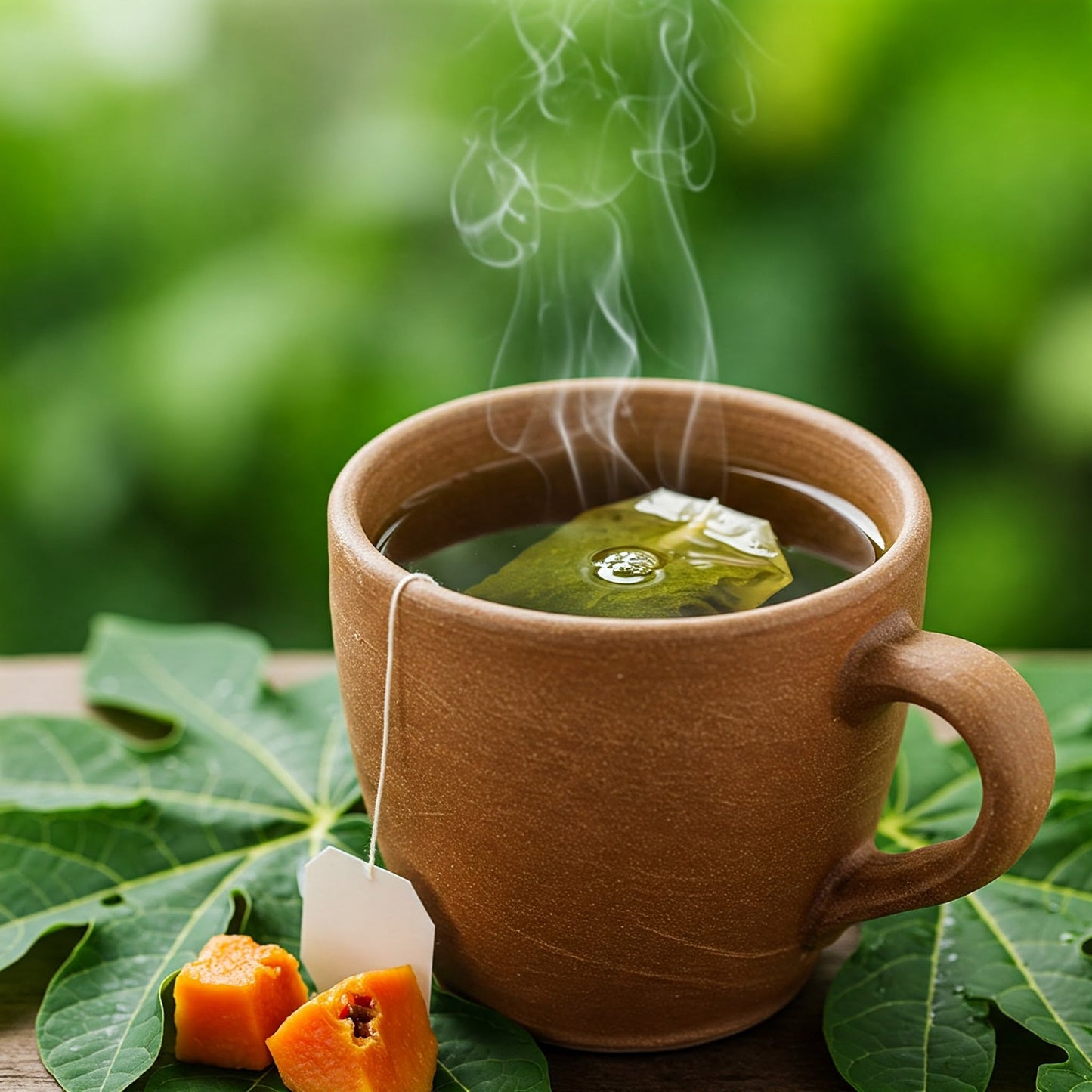Akshit 75 Papaya Leaf Tea Bags: Natural, Caffeine-Free & Nutrient-Rich