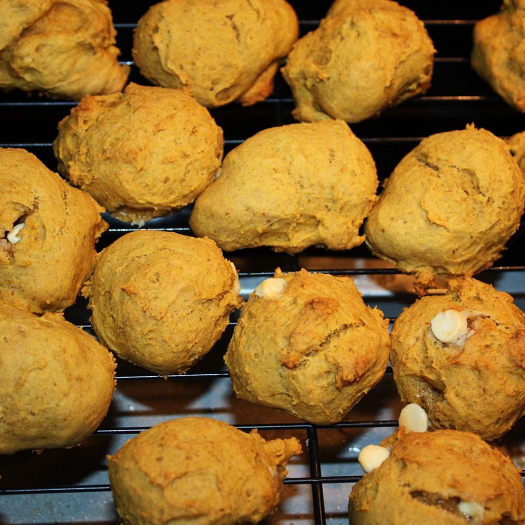 Pumpkin Chocolate Chip Cookies