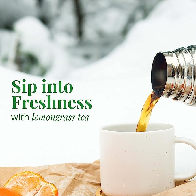 sip into freshness with lemongrass tea