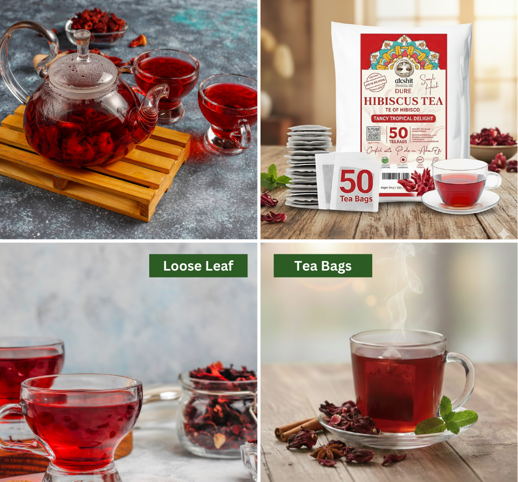 Loose Leaf vs Tea Bags: Which Hibiscus Tea Is Better?
