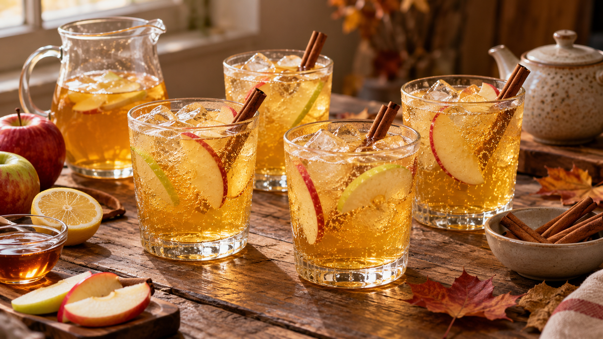 The Ginger Tea Mocktail That Tastes Like Fall in a Glass