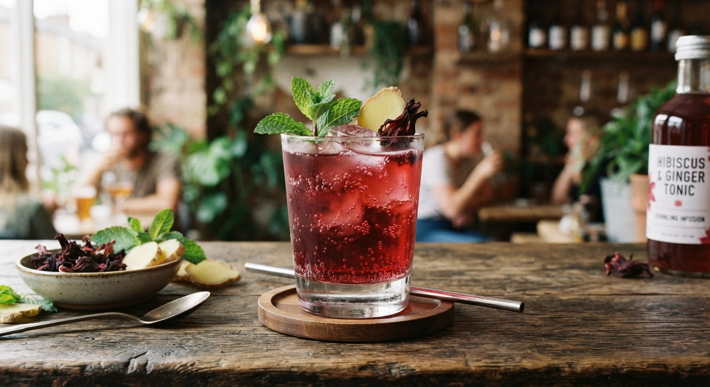 Hibiscus & Ginger Tonic Recipe