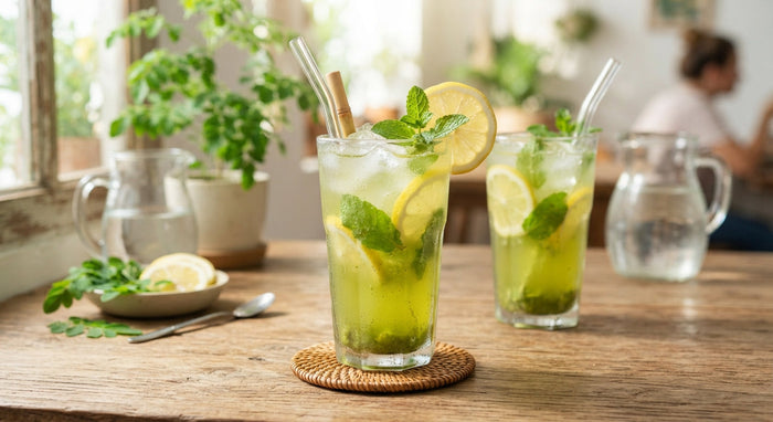 Iced Moringa Lemonade Recipe