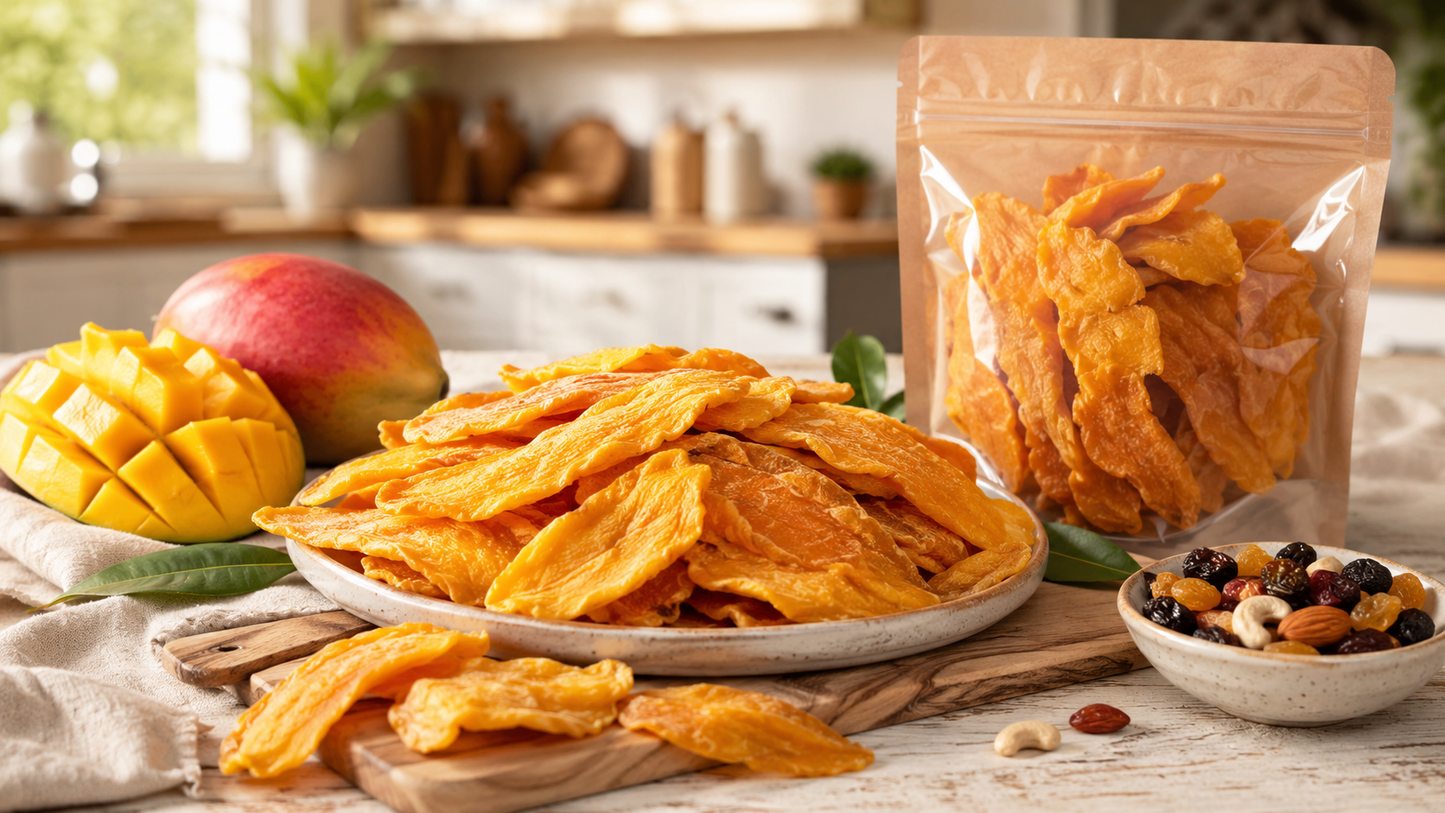 Real Dried Mango vs. Ordinary Snacks: Here's What to Buy