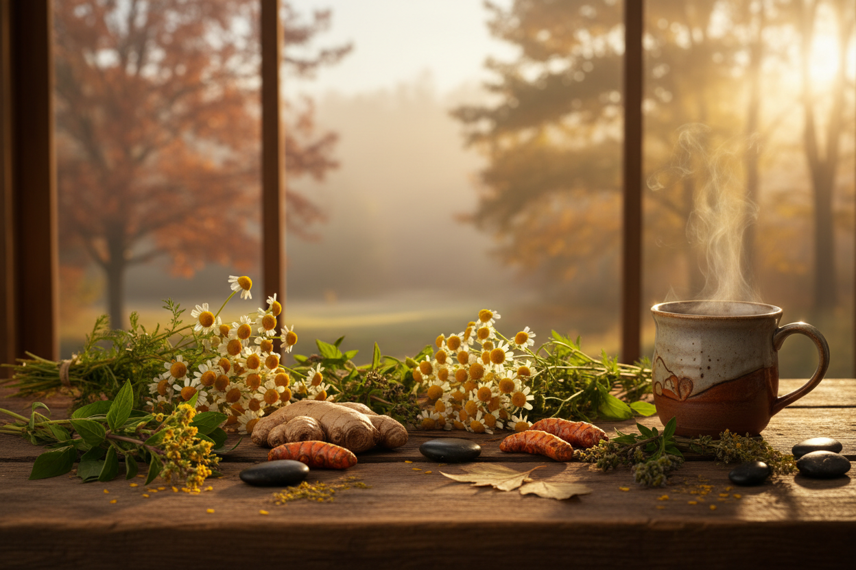 Back-to-Routine: 10 Powerful Herbs to Boost Digestion, Immunity & Restful Sleep Naturally