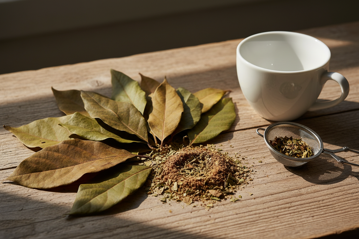 How to Dry Avocado Leaves for Tea