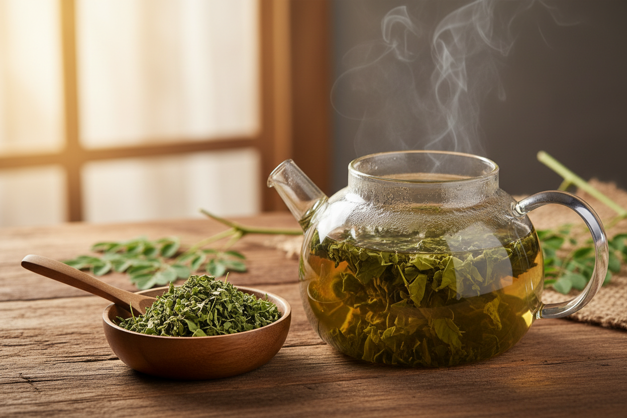 Moringa Leaves Natural Herbal Wellness Infusion | Premium Quality Leaf