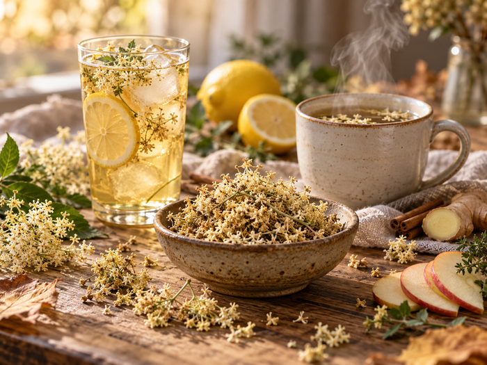 The Floral Pantry Ingredient That's Perfect for Early Fall Drinks