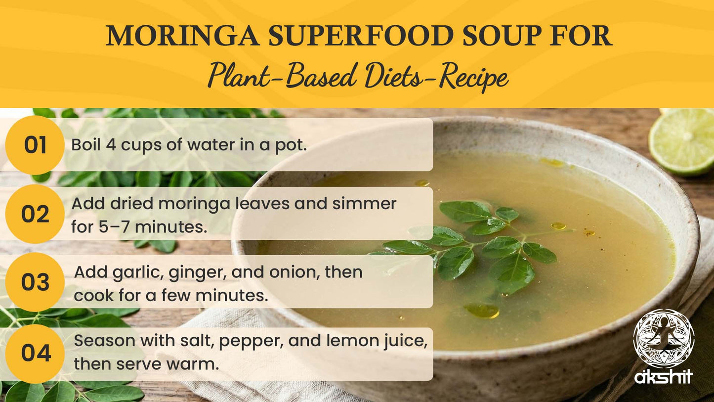Moringa Superfood Soup for Plant-Based Diets-recipe