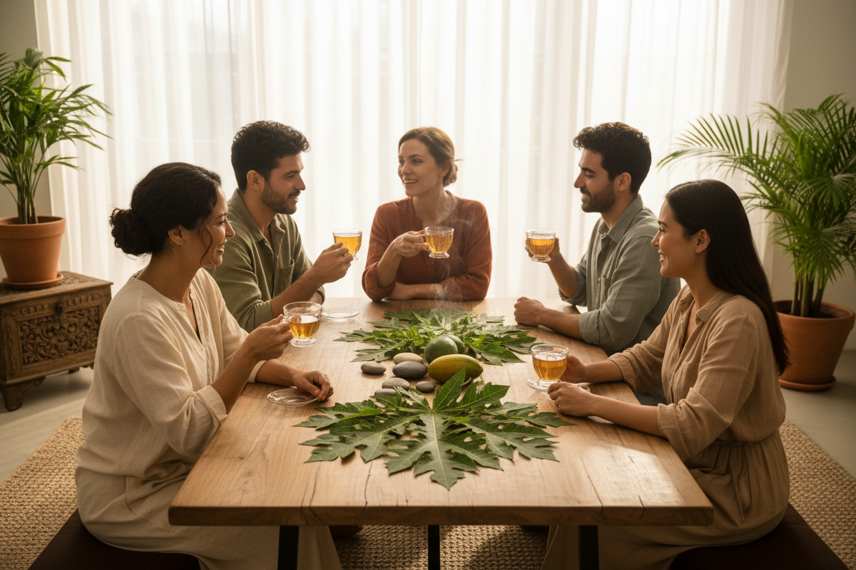 Papaya Leaf Tea Benefits, Uses, Preparation & Side Effects