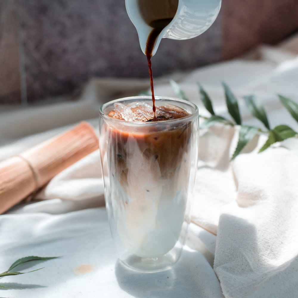 Cold Coffee Drink Frappe recipe