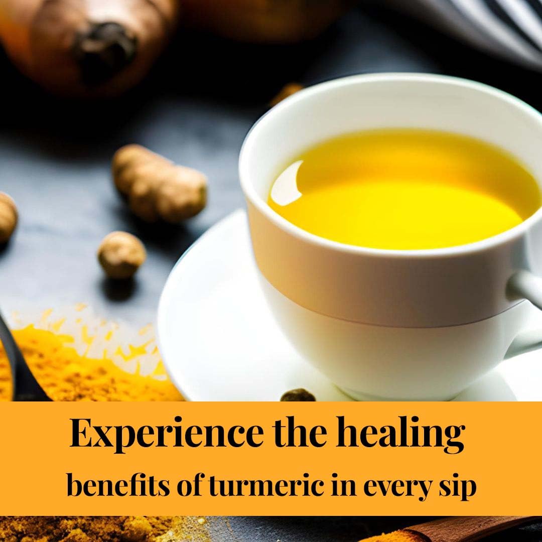 
                  
                    experience the healing benefits of turmeric in every sip. Akshit Organic Turmeric Tea & Lemongrass Tea-75Tea Bags
                  
                