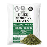 Akshit Moringa (Oleifera) Tea Leaves – Herbal Tea, 100% Natural Moringa Leaves, Boosts Energy & Immunity - 2.6 oz