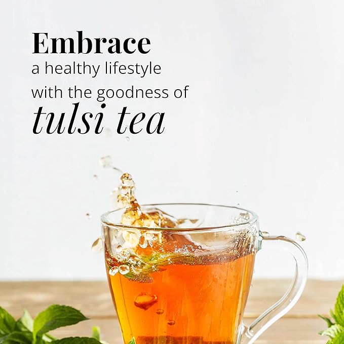 
                  
                    Embrace a healthy lifestyle with the goodness of tulsi tea
                  
                