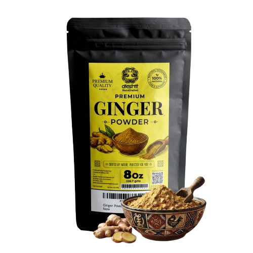 Premium Ginger Powder 8oz for Tea, Cooking & Baking – 100% Pure Ginger.