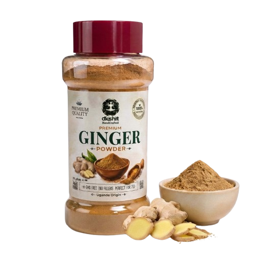 Premium Ginger Powder Jar 4oz – Pure Ginger for Curries, Baking & Smoothies