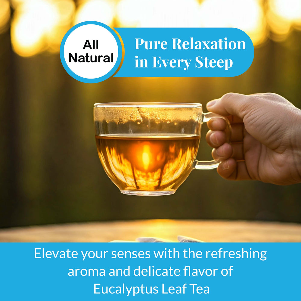 
                  
                    pure relaxation a cup of  te de eucalipto
                  
                