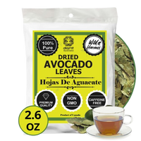 Dried Avocado Leaves, (Hojas De Aguacate) - 2.6oz (75gm). Makes 28 cups