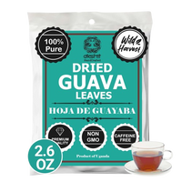 Dried Guava Leaves 2.6oz – Loose Leaf Herbal Tea for Digestion & Immunity | Non-GMO, Vegan