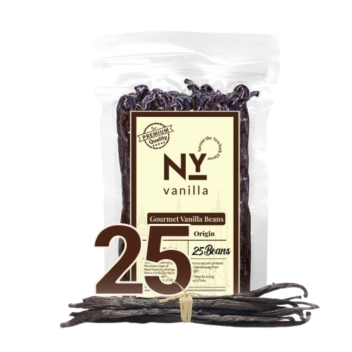 Grade A whole vanilla beans for baking and homemade vanilla extract