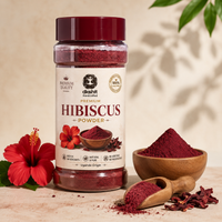 Pure Hibiscus Powder | 100% Natural Hibiscus Flower Powder