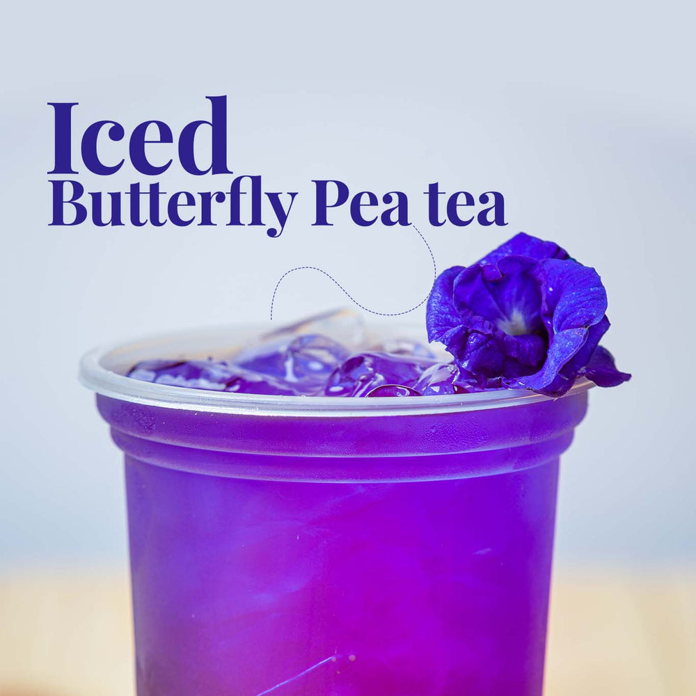 
                  
                    Iced Butterfly pea tea
                  
                