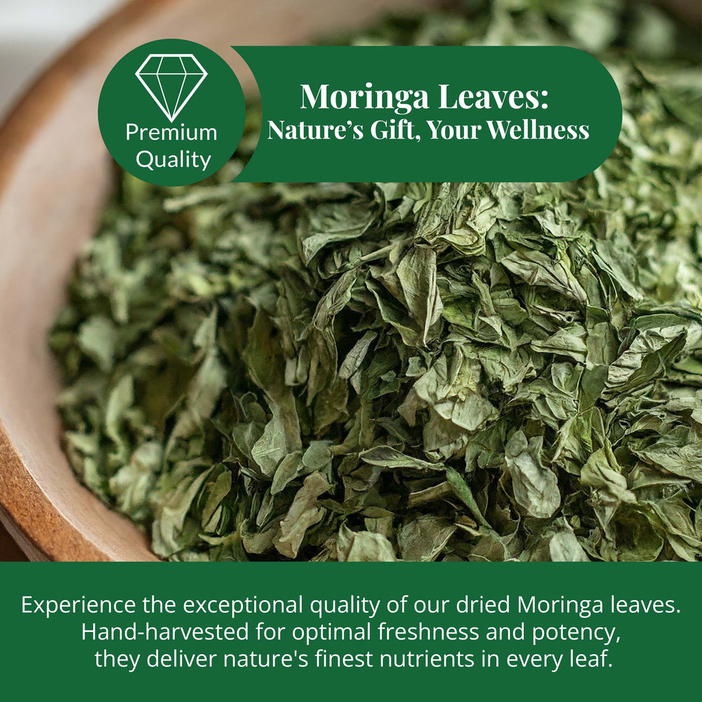 
                  
                    Premium quality dried moringa leaves
                  
                