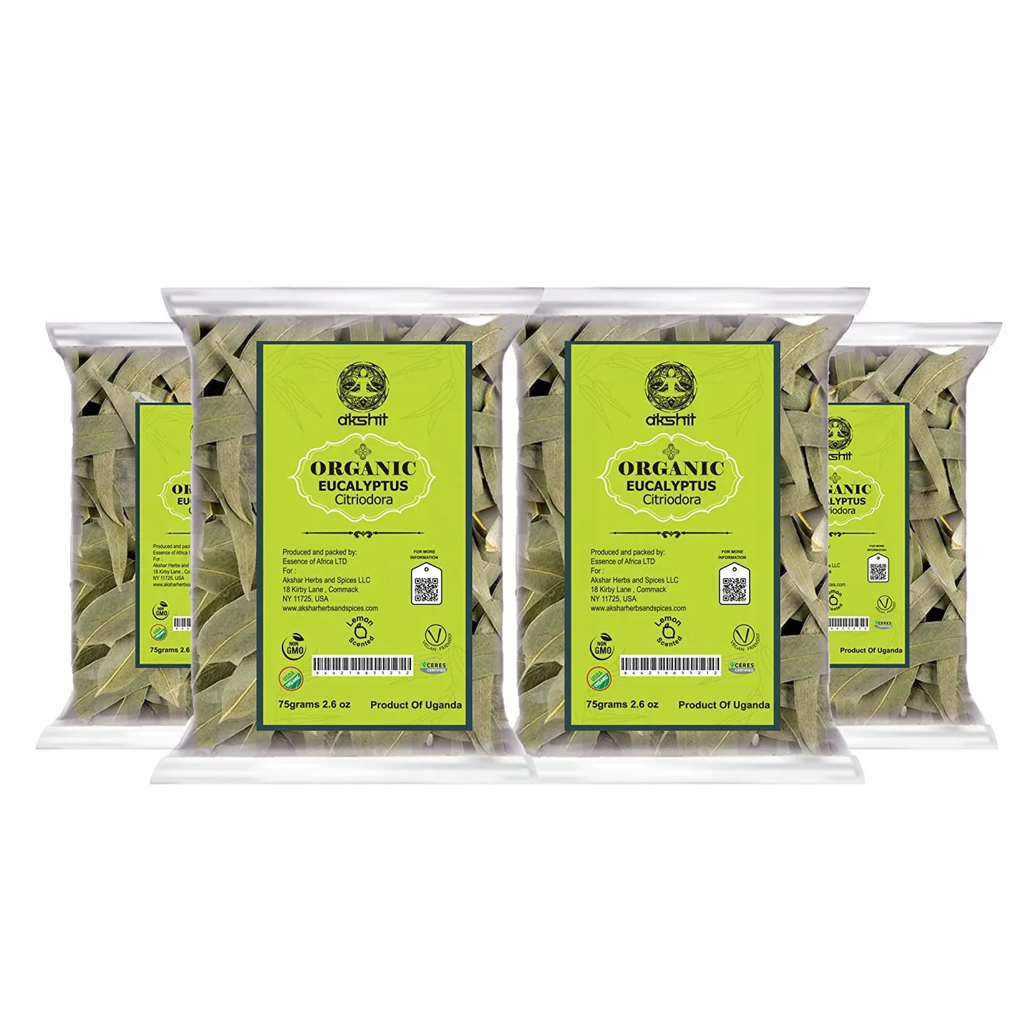 
                  
                    Akshit Organic Eucalyptus  Leaves |  Natural Leaf Tea | 2.6oz | Hojas De Euacalipto, Herbal Tea, Non-GMO, Caffeine Free
                  
                