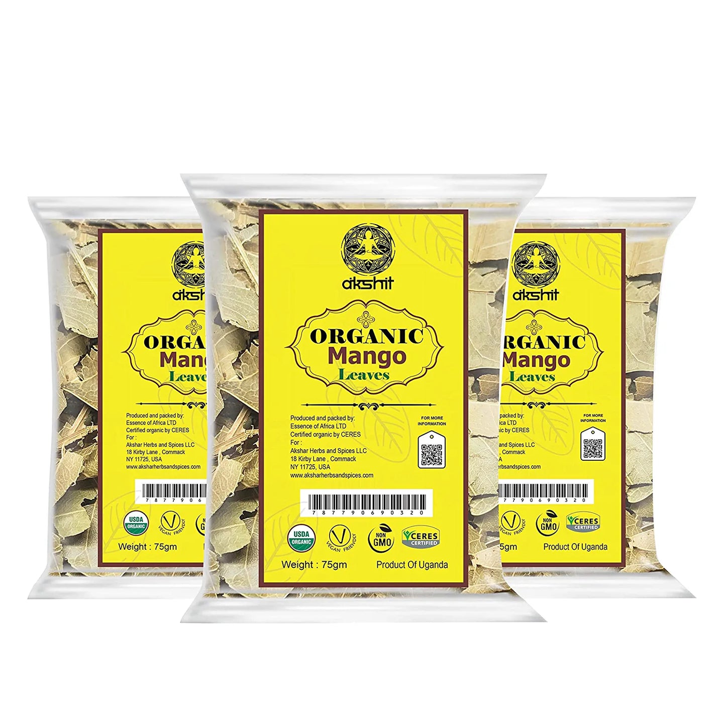 
                  
                    Organic Dried Mango Leaves | Organic  Mango leaf tea | whole Mango Leaves | Hojas de mango Pack of 3
                  
                