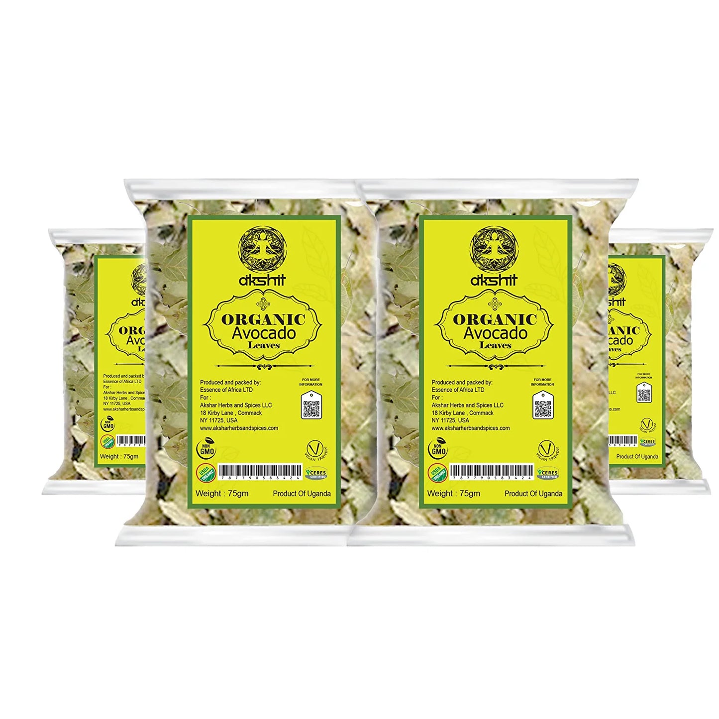 
                  
                    Organic Dried Avocado Leaves, Hojas De Aguacate,100% USDA Certified, Avocado Leaf Tea, Loose Leaf Tea, NON-GMO, caffeine free, vegan, gluten free. 2.6oz (75gm).Makes 28 cups
                  
                
