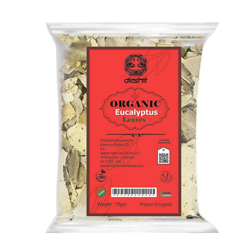 
                  
                    Products Organic Eucalyptus Leaves,100% USDA Certified Organic, Organic Dried Eucalyptus Leaf Tea, Herbal Tea, Caffeine-Free, Non-GMO, Te Hojas De Eucalipto Naturales, Gluten-Free, 2.6 oz (75 gm). Per Pack.
                  
                