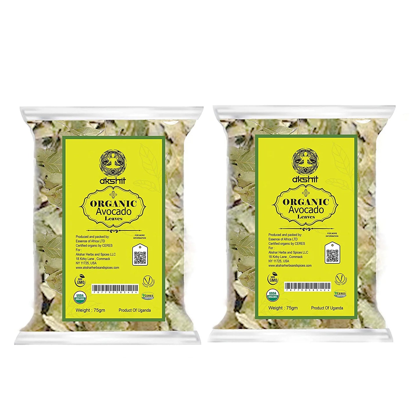 
                  
                    Organic Dried Avocado Leaves, Hojas De Aguacate,100% USDA Certified, Avocado Leaf Tea, Loose Leaf Tea, NON-GMO, caffeine free, vegan, gluten free. 2.6oz (75gm).Makes 28 cups
                  
                