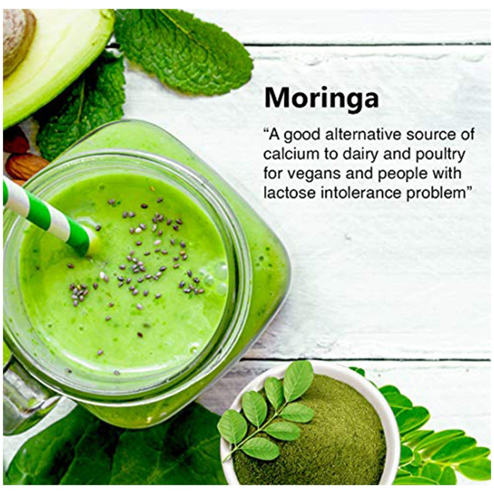 
                  
                    Akshit Moringa Leaf Powder| USDA Organic |Vitamins and Mineral Supplement 6 oz - Akshar herbs and spices  Moringa health benefits ( marango beneficios para la salud )
                  
                