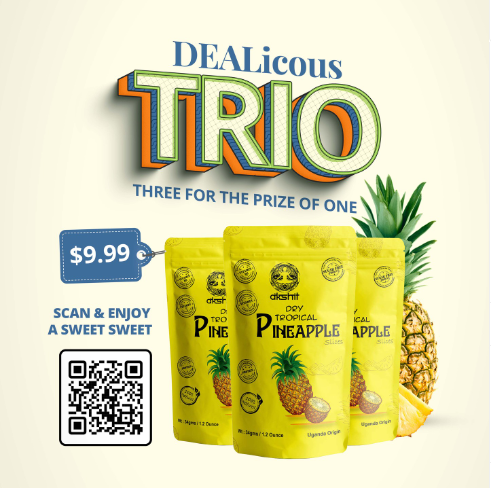 
                  
                    Akshit Special Dry Sliced Pineapple Snacks, Rebanada Seca Rodajas De Piña, Biologique Sécher Ananas Tranches
                  
                