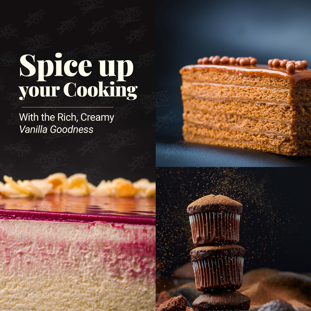 
                  
                    Spice up your Cooking with the Rich, Creamy vanilla Goodness | NY Vanilla | Vanilla Beans Grade A | Gourmet Vanilla Pods | Whole Vanilla Beans | Vanilla bean pods | Vanilla Beans for Making Vanilla Extract
                  
                