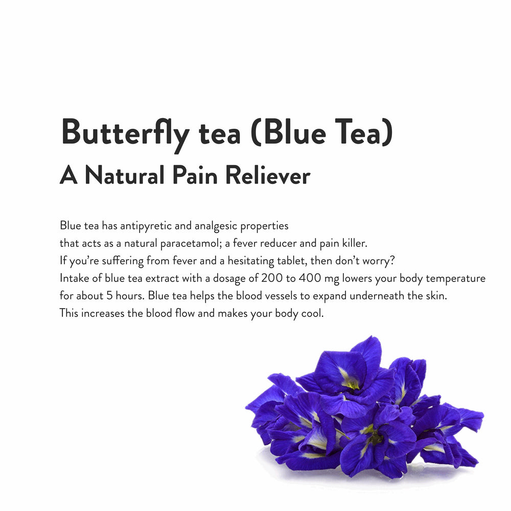 
                  
                    Akshit Dried Organic Butterfly Pea Flowers | USDA Organic| 0.4 Oz I flor de guisante de mariposa I fleur de pois papillon Butterfly tea ( blue tea ) A Natural Pain Reliever 
                  
                