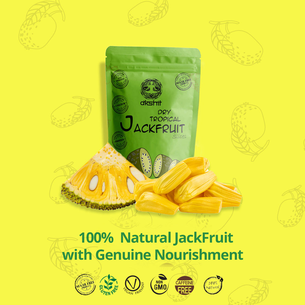 
                  
                    100% natural jackfruit with genuine nourishment. Organic Dried Jackfruit snack| Dry Jackfruit Chips| No Sugar Added| Gluten Free NON-GMO | 4.8 Oz (4 count)
                  
                