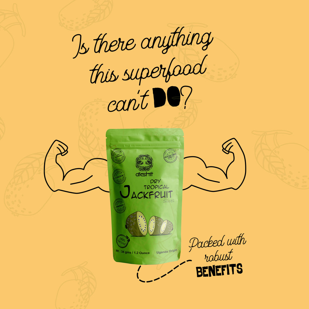 
                  
                    is there anything this superload can't DO? packed with robust benefits Akshit Dried Jackfruit Snack From Dried Organic Tropical Jackfruit| NON-GMO( Bulk ) - Akshar herbs and spices 
                  
                