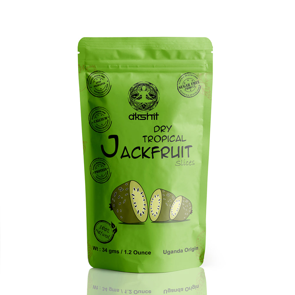 Akshit Dried Jackfruit Snack From Dried Organic Tropical Jackfruit| NON-GMO( Bulk ) - Akshar herbs and spices 