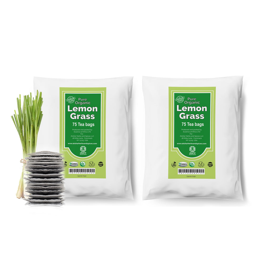 Akshit Organic Lemongrass 75 Tea Bags