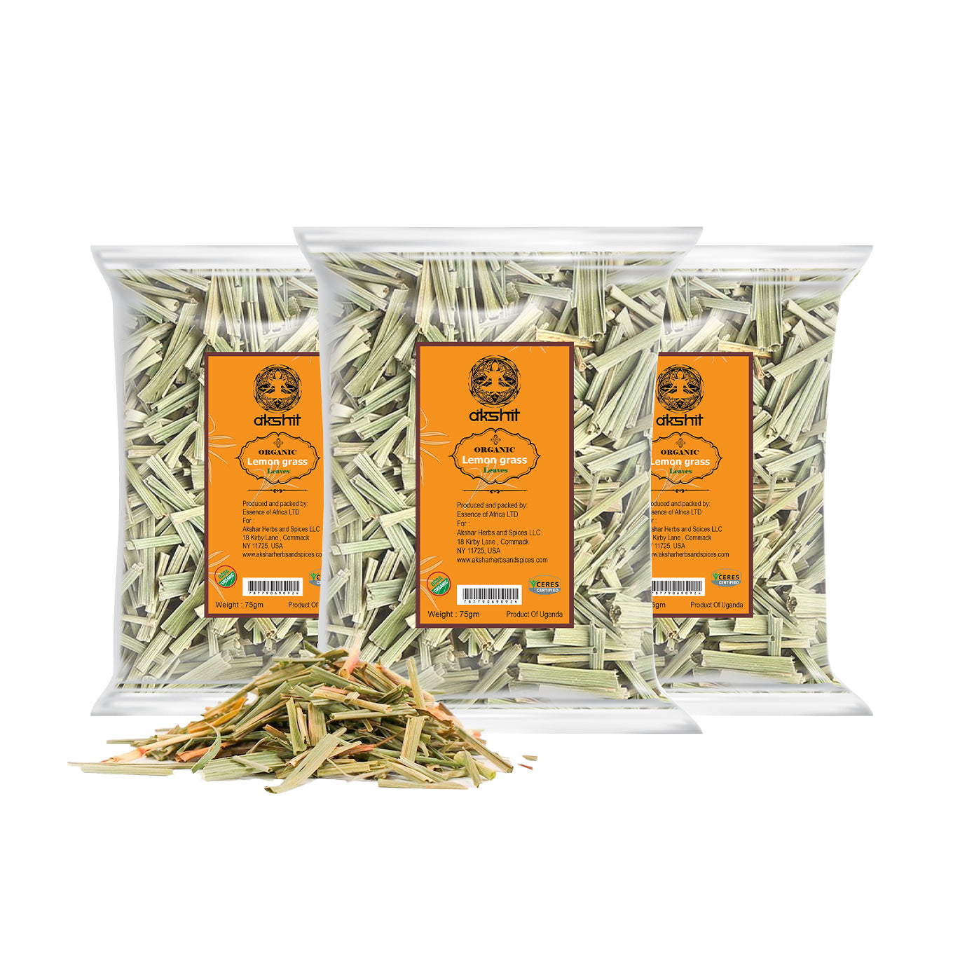 Organic Lemongrass Herbal Tea - Made with Premium Quality Organic Lemongrass