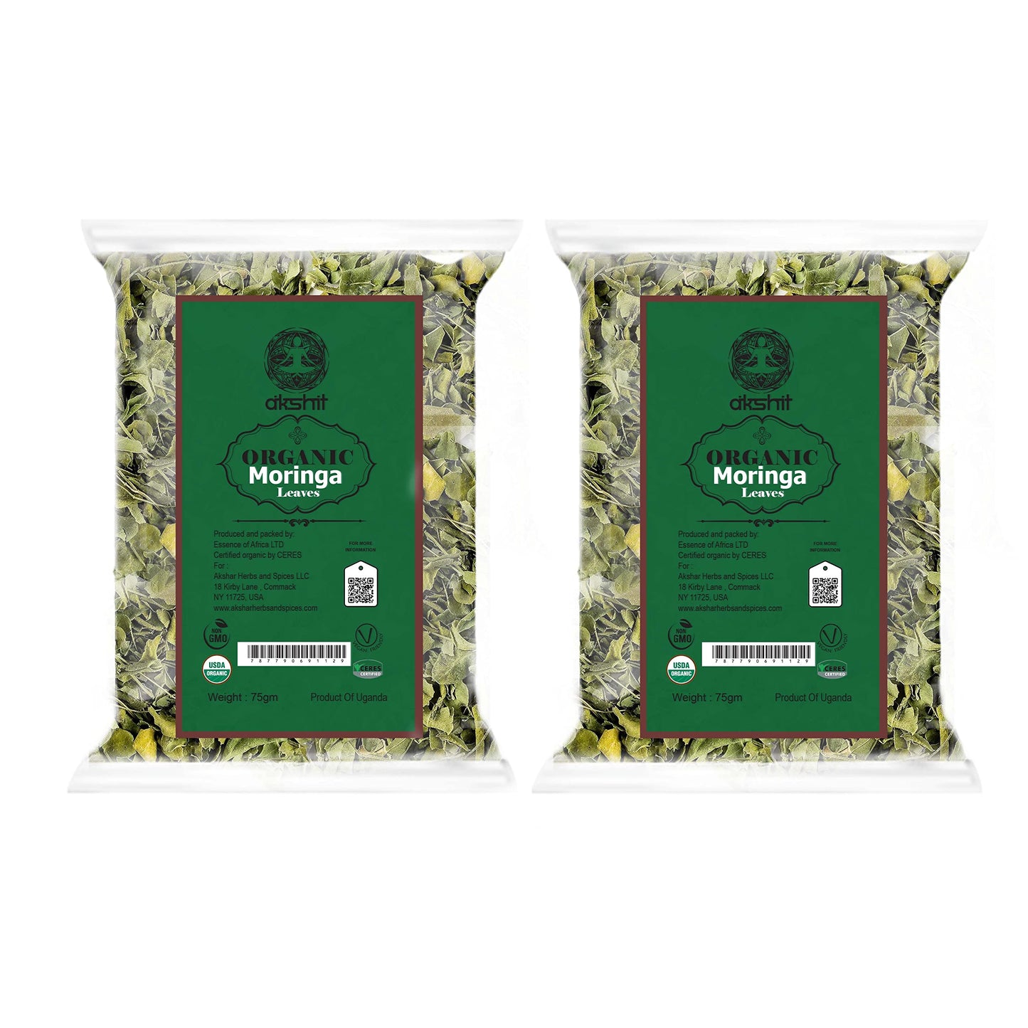 
                  
                    Akshit Organic Moringa(Oleifera) Leaves, Loose Leaf Tea, Drinks, , Non-GMO, Dried Moringa Leaf, Caffeine-Free, Non-GMO, Vegan, Gluten-Free,pack of 2
                  
                