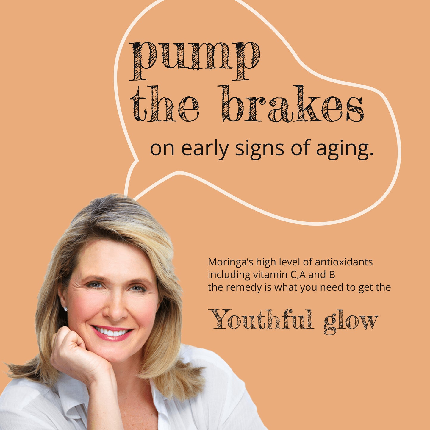 
                  
                    Pump the brakes on early signs of aging. Moringa's high level of antioxidants including vitamin C,A and B the remedy's what you need to get the youthful glow
                  
                