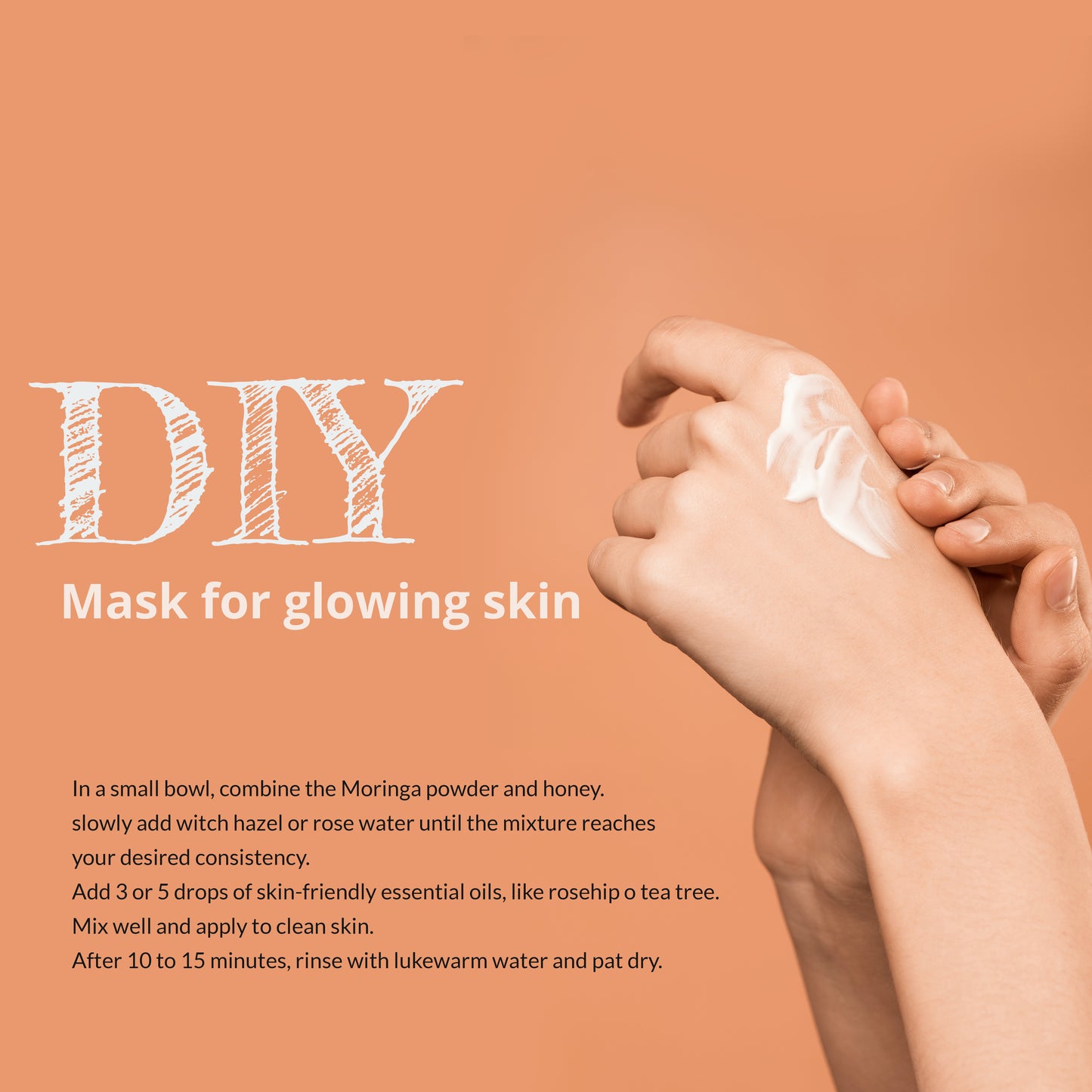 
                  
                    DIY mask for glowing skin
                  
                