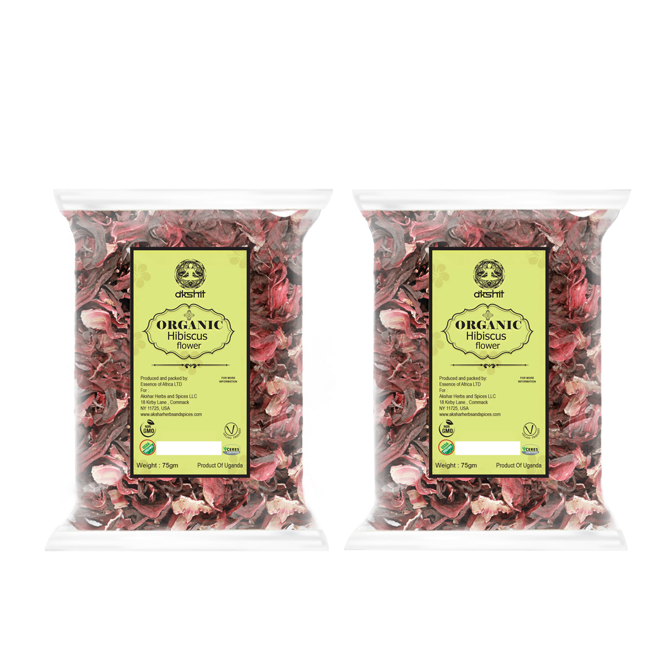 
                  
                    Best Organic Hibiscus Loose leaf, Caffeine-Free, Non-GMO, Gluten-Free, 2.6 oz (75 gm). Per Pack, 25 Cups of Herbal tea
                  
                