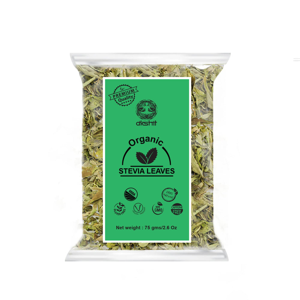 
                  
                    Akshit Organic Dried Stevia Leaves |Natural Tea Sweetener 0.8 oz I orgánico-estevia-hojas I Feuilles de stévia bio Akshit
                  
                