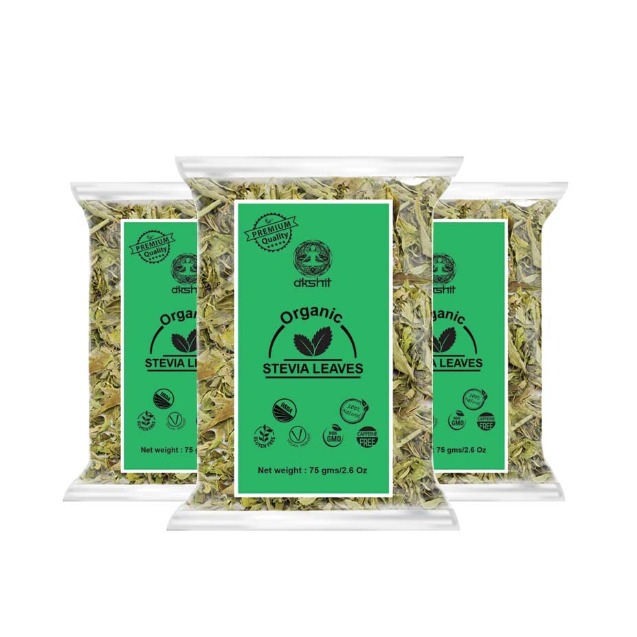 
                  
                    Akshit Organic Stevia Leaves, Natural Sugar Substitute, 0.8 oz Pack of 3
                  
                